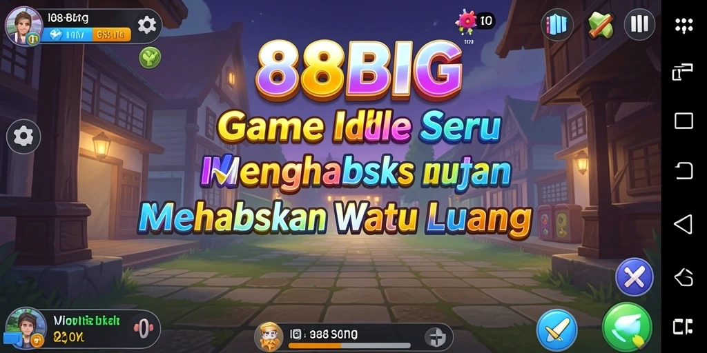 Screenshot gameplay 88BIG menampilkan interaksi santai dan menarik.
