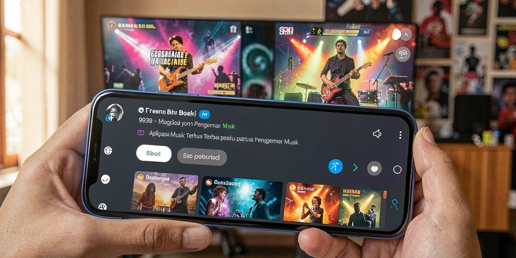 Tampilan gameplay 9939 menampilkan interaksi musik yang seru dan mendebarkan.