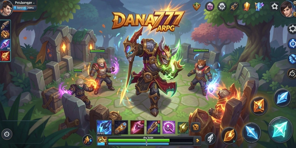 Tampilan gameplay DANA777 yang dinamis dan grafis yang menakjubkan.
