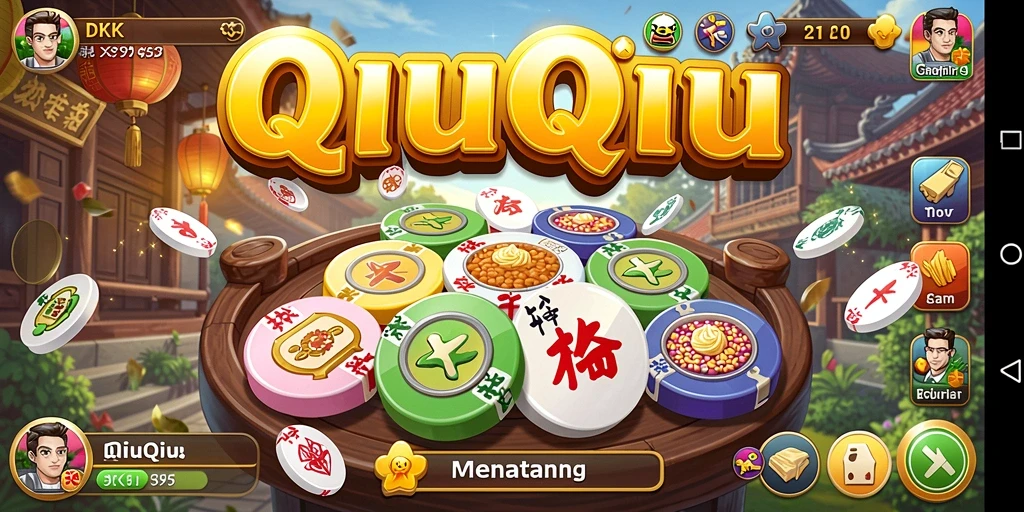 Gameplay seru DKK yang penuh strategi QiuQiu.