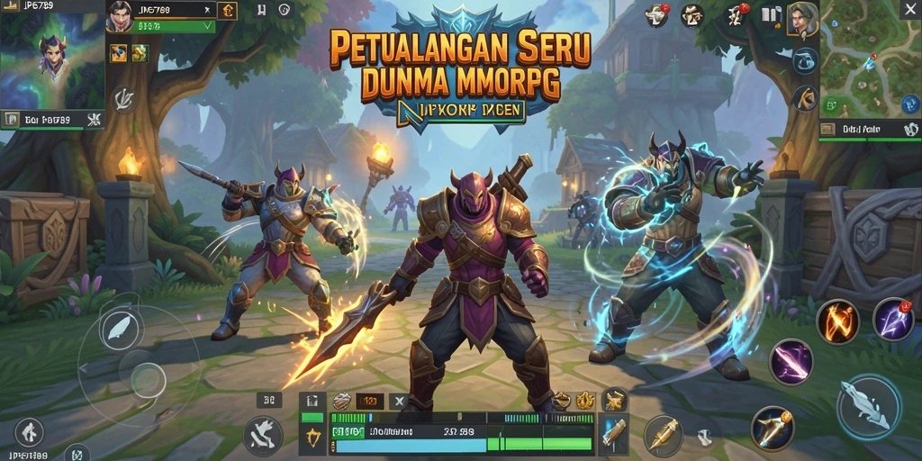 Screenshot gameplay <strong>JP6789</strong> menampilkan aksi pertempuran yang mendebarkan.