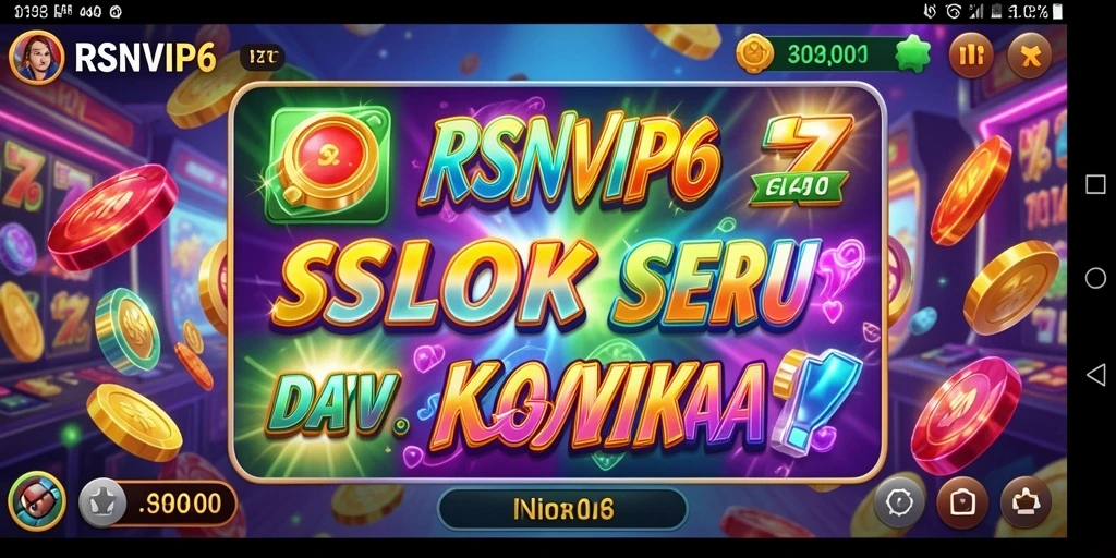 Gameplay seru RSNVIP6 dengan mesin slot yang menarik.