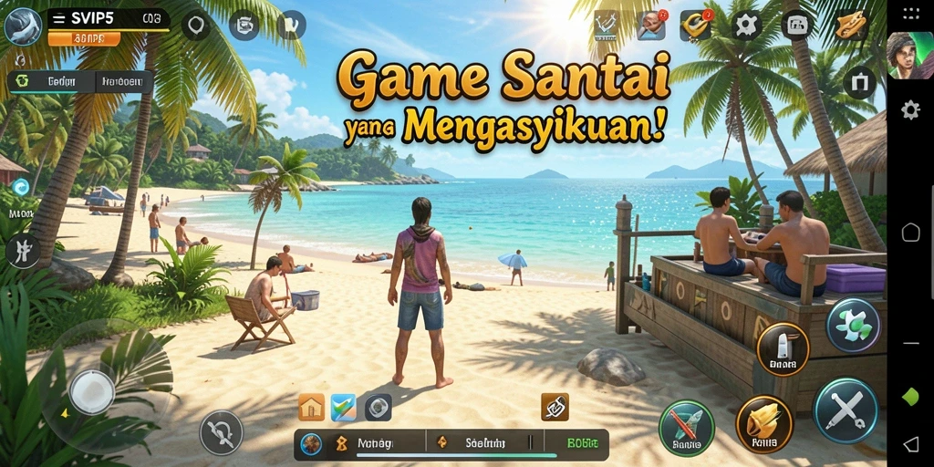 Tampilan gameplay SVIP5 yang mengasyikkan dan penuh warna.