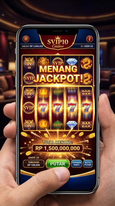 Tampilan antarmuka svip10 yang sederhana dan intuitif.